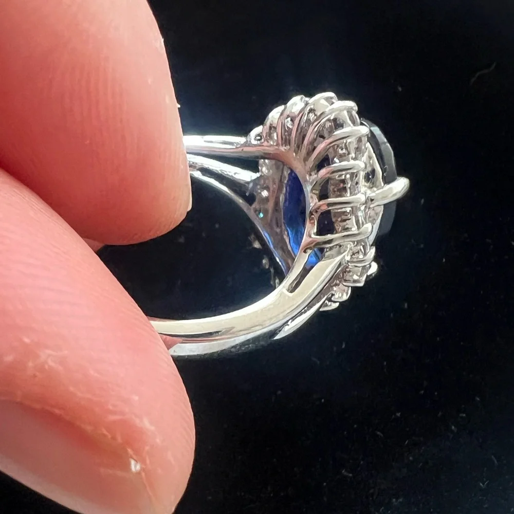 Sapphire ring - Picture 2 of 4